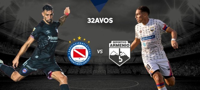 Argentinos Juniors, Deportivo Armenio, Copa Argentina. 