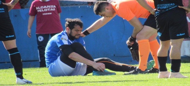 SAN MARTÍN DE BURZACO, PRIMERA C, SCURNIK, LESIÓN